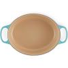 Le Creuset Enameled Cast Iron Signature Oval Dutch Oven, 9.5 qt., Cerise(Caribbean)