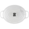 Le Creuset Enameled Cast Iron Signature Oval Dutch Oven, 9.5 qt., Cerise(Marble)