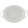 Le Creuset Enameled Cast Iron Signature Oval Dutch Oven, 9.5 qt., Cerise(Marble)