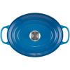 Le Creuset Enameled Cast Iron Signature Oval Dutch Oven, 9.5 qt., Cerise(Marseille)