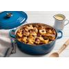 Le Creuset Enameled Cast Iron Signature Oval Dutch Oven, 9.5 qt., Cerise(Marseille)