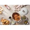 Le Creuset Enameled Cast Iron Signature Oval Dutch Oven, 9.5 qt., Cerise(Sea Salt)