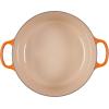 Le Creuset Enameled Cast Iron Signature Round Dutch Oven, 13.25 qt., Cerise(Flame)