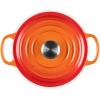 Le Creuset Enameled Cast Iron Signature Round Dutch Oven, 7.25 qt., Sea Salt(Flame)