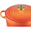 Le Creuset Enameled Cast Iron Signature Round Dutch Oven, 7.25 qt., Sea Salt(Flamme Doree)