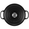 Le Creuset Enameled Cast Iron Signature Round Dutch Oven, 7.25 qt., Sea Salt(Licorice)
