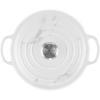 Le Creuset Enameled Cast Iron Signature Round Dutch Oven, 7.25 qt., Sea Salt(Marble)
