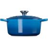 Le Creuset Enameled Cast Iron Signature Round Dutch Oven, 7.25 qt., Sea Salt(Marseille)