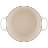 Le Creuset Enameled Cast Iron Signature Round Dutch Oven, 7.25 qt., Sea Salt(Meringue)