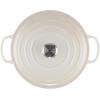Le Creuset Enameled Cast Iron Signature Round Dutch Oven, 7.25 qt., Sea Salt(Meringue)