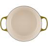 Le Creuset Enameled Cast Iron Signature Round Dutch Oven, 7.25 qt., Sea Salt(Olive)