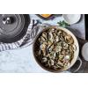 Le Creuset Enameled Cast Iron Signature Round Dutch Oven, 7.25 qt., Sea Salt(Oyster)