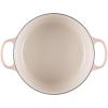 Le Creuset Enameled Cast Iron Signature Round Dutch Oven, 7.25 qt., Sea Salt(Peche)