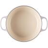 Le Creuset Enameled Cast Iron Signature Round Dutch Oven, 7.25 qt., Sea Salt(Shallot)