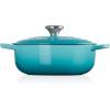 Le Creuset Enameled Cast Iron Signature Sauteuse Oven, 3.5 qt., Oyster(Caribbean)