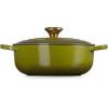 Le Creuset Enameled Cast Iron Signature Sauteuse Oven, 3.5 qt., Oyster(Olive)
