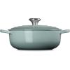 Le Creuset Enameled Cast Iron Signature Sauteuse Oven, 3.5 qt., Oyster(Sea Salt)