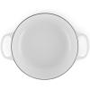 Le Creuset Enameled Cast Iron Signature Sauteuse Oven, 3.5 qt., Oyster(White)