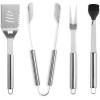 Le Creuset Stainless Steel Outdoor Slotted Turner, 17.5″(5-Piece Set)
