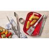 Le Creuset Stainless Steel Outdoor Slotted Turner, 17.5″(Fork)