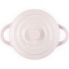 Le Creuset Stoneware Mini Round Cocotte, 8 oz., Caribbean(Chiffon Pink)