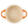 Le Creuset Stoneware Mini Round Cocotte, 8 oz., Caribbean(Flame)