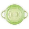 Le Creuset Stoneware Mini Round Cocotte, 8 oz., Caribbean(Palm)