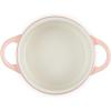 Le Creuset Stoneware Mini Round Cocotte, 8 oz., Caribbean(Peche)
