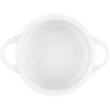 Le Creuset Stoneware Mini Round Cocotte, 8 oz., Caribbean(White)