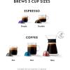 Nespresso Vertuo Next Deluxe Coffee and Espresso Maker, Pure Chrome with Aeroccino Milk Frother,1.1 liter, Black,Dark Chrome(Black Matte)