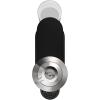 Nespresso Vertuo Next Deluxe Coffee and Espresso Maker, Pure Chrome with Aeroccino Milk Frother,1.1 liter, Black,Dark Chrome(Chrome)