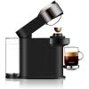 Nespresso Vertuo Next Deluxe Coffee and Espresso Maker, Pure Chrome with Aeroccino Milk Frother,1.1 liter, Black,Dark Chrome(Chrome)
