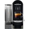 Nespresso Vertuo Plus Deluxe Coffee and Espresso Maker by Breville, Piano Black with Aeroccino Milk Frother(Black)