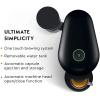 Nespresso Vertuo Plus Deluxe Coffee and Espresso Maker by Breville, Piano Black with Aeroccino Milk Frother(Ink Black)