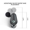 Nespresso Vertuo Plus Deluxe Coffee and Espresso Maker by Breville, Piano Black with Aeroccino Milk Frother(Titan)