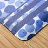 SUR LA TABLE KITCHEN ESSENTIALS Fresh Blueberries Fruit Anti Fatigue Comfort Mat, Kitchen Mat, Standing Desk Mat, Non-Slip Backing, Blue/White, 20″x39″(20″ x 39″)