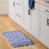 SUR LA TABLE KITCHEN ESSENTIALS Fresh Blueberries Fruit Anti Fatigue Comfort Mat, Kitchen Mat, Standing Desk Mat, Non-Slip Backing, Blue/White, 20″x39″(20″ x 39″)