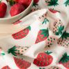 SUR LA Table Kitchen Essentials Lemon Zest Citrus Fruit Kitchen Towel 4-Pack Set, Absorbent 100% Cotton, Yellow/Blue/Ivory, 16″x28″(Pink/Green/Cream)