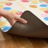 SUR LA Table Kitchen Essentials Zest Up Your Life Citrus Fruit Anti Fatigue Comfort Mat, Kitchen Mat, Standing Desk Mat, Non-Slip Backing, Yellow/Blue/Ivory, 20″x39″(Yellow/Blue/Ivory)