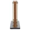 Schmidt Brothers – Acacia Midtown Magnetic Knife Block, Acacia Hardwood and Acrylic Shield, Universal Cutlery Storage For 8-10 Knives(Acacia Midtown)