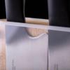 Schmidt Brothers – Acacia Midtown Magnetic Knife Block, Acacia Hardwood and Acrylic Shield, Universal Cutlery Storage For 8-10 Knives(Honeycomb Acacia Downtown)