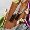 Shun Cutlery Classic 2 Piece Knife Set, Kitchen Prep Set, Includes 6 Inch Chef’s Knife, 3.5 Inch Paring Knife. Handcrafted Japanese Kitchen Knives