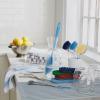 Sur La Table 3-in-1 Silicone Scrubber Sponge, Navy