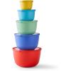 Sur La Table 5-Piece Mixing Bowl Set w/Lids, Bright