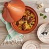 Sur La Table 8.5″ Glazed Moroccan Terra Cotta Ceramic Tagine Pot