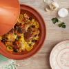 Sur La Table 8.5″ Glazed Moroccan Terra Cotta Ceramic Tagine Pot