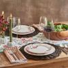 Sur La Table Acacia Wood Curved Serving Bowl