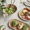 Sur La Table Acacia Wood Serving Bowl – 12″ Round Natural Wooden Bowl for Salads, Pastas & Sides, Durable & Stylish for Everyday Meals or Entertaining