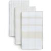 Sur La Table Assorted Twill Kitchen Towels, Set of 3, Cool Gray(Cool Gray)