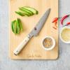 Sur La Table Bamboo Cutting Board Set – 2-Piece Chopping Boards with Handles, Water-Resistant & Warp-Resistant, Includes Large 15″ x 11″ and Small 13″ x 8.5″ Boards